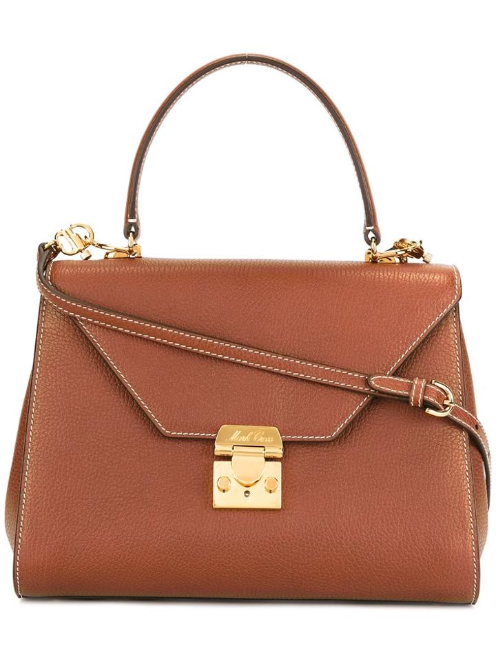 Mark Cross Hadley Satchel - Brown