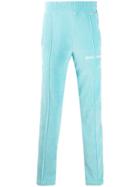 Palm Angels Chenille Track Pants - Blue