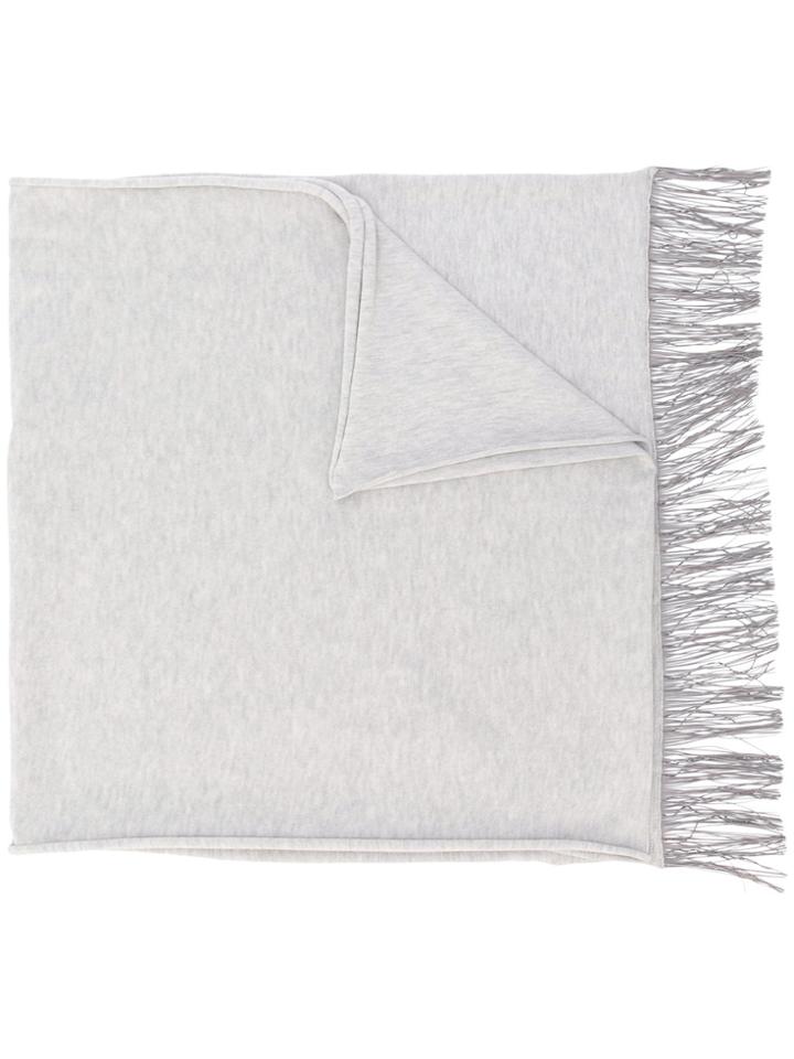 Fabiana Filippi Fringed Scarf - Grey