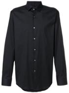 Boss Hugo Boss - Classic Long Sleeved Shirt - Men - Cotton/polyamide/spandex/elastane - 39, Black, Cotton/polyamide/spandex/elastane