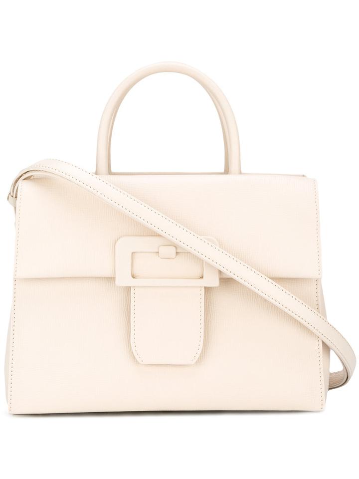 Maison Margiela - Satchel Tote - Women - Leather - One Size, Nude/neutrals, Leather