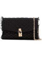 Dolce & Gabbana - Dolce Crossbody Bag - Women - Silk/polyamide/viscose - One Size, Women's, Black, Silk/polyamide/viscose