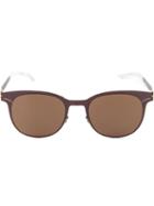 Mykita Lianne Sunglasses, Women's, Red, Stainless Steel/acetate