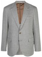 Brunello Cucinelli Two-piece Single Breasted Suit - Grey