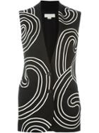 Stella Mccartney Sleeveless Jacket, Women's, Size: 44, Black, Cotton/polyester/viscose/wool