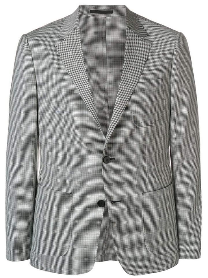 Z Zegna Structured Blazer - White