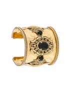 Zoe Coste Vintage Embossed Cuff - Metallic