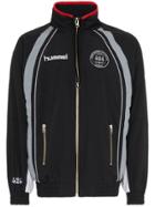424 X Hummel Logo Patch Striped Jacket - Black
