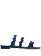 Manolo Blahnik Slip-on Sandals - Blue