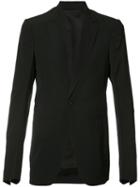 Rick Owens Blazer Jacket, Men's, Size: 48, Black, Viscose/wool/cork