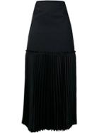 Comme Des Garçons Noir Kei Ninomiya Straight Long Skirt - Black