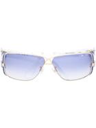 Cazal Rectangle Frame Sunglasses - Blue