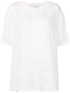 Faith Connexion Feather Embellished T-shirt - White