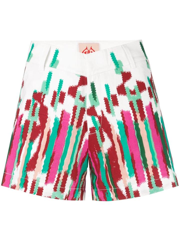Le Sirenuse All-over Print Shorts - Pink