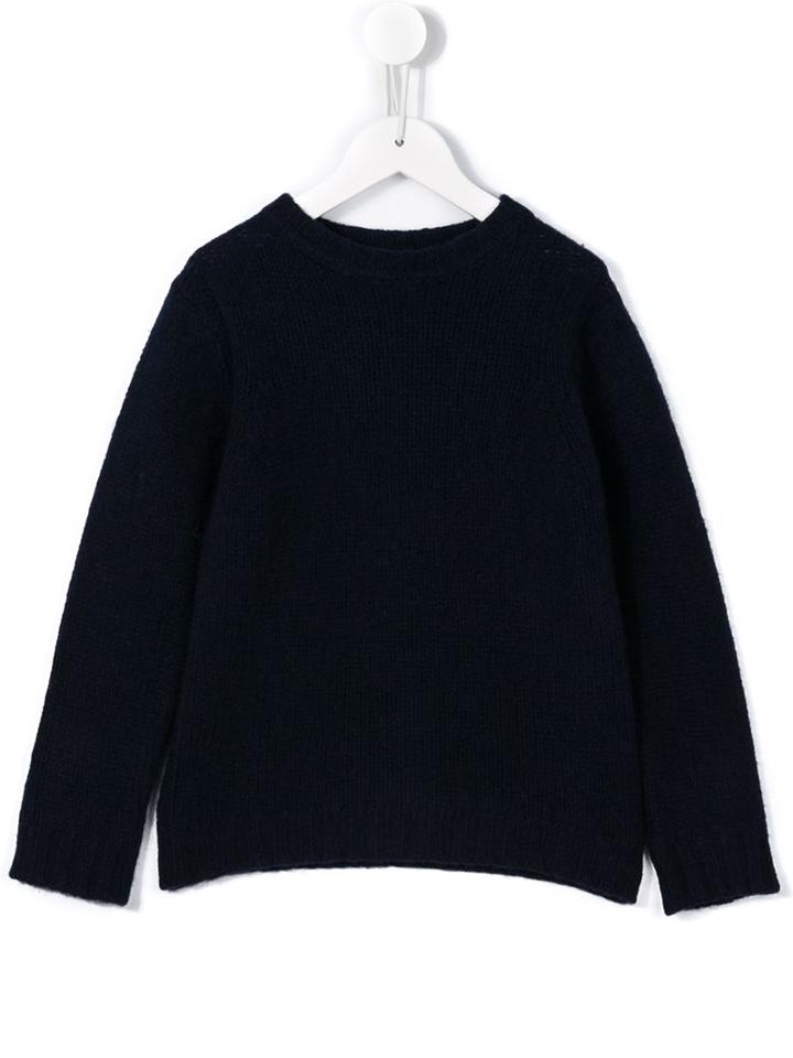 Max & Lola Crew Neck Jumper, Boy's, Size: 6 Yrs, Blue