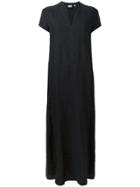 Aspesi Notched Neckline Dress - Black