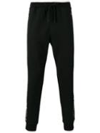 Dolce & Gabbana Side Panel Drawstring Trousers, Men's, Size: 44, Black, Cotton