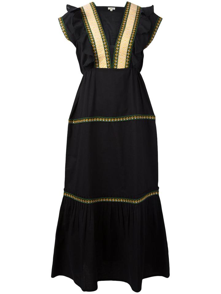 Daft Folk Dress, Women's, Size: Xs, Black, Cotton