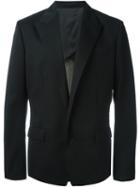 Juun.j Single Button Blazer, Men's, Size: 50, Black, Wool/polyester/cotton