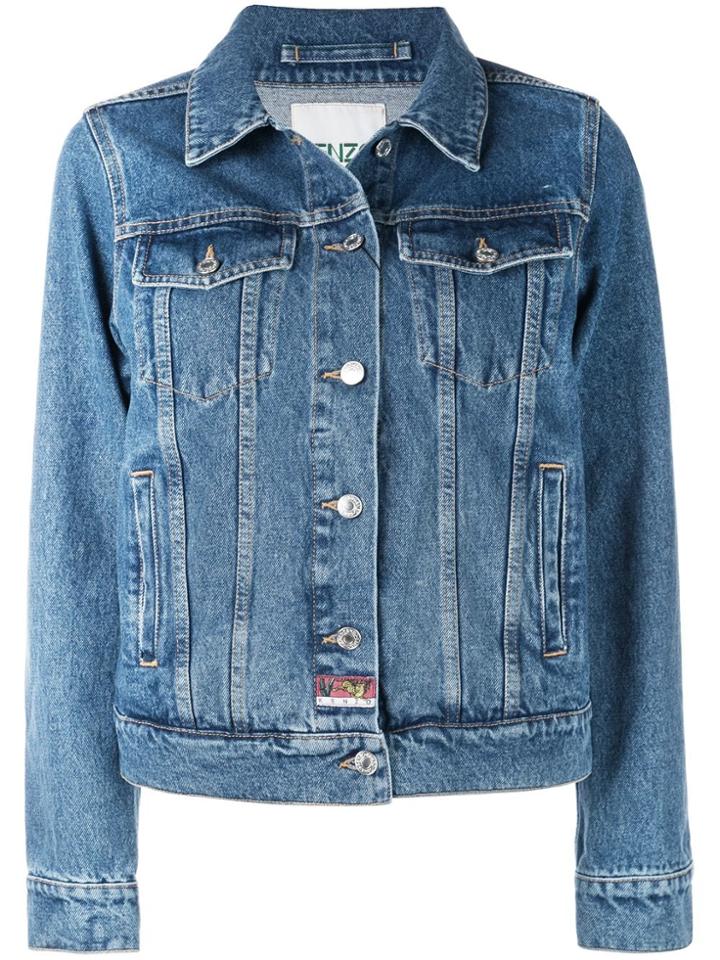 Kenzo Classic Denim Jacket - Blue