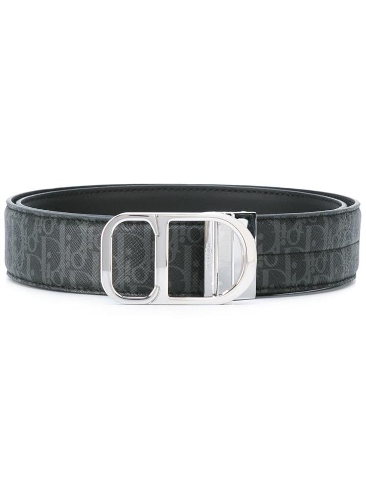 Dior Homme Logo Belt - Black