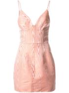 Manning Cartell Plunge Neck Mini Dress - Pink
