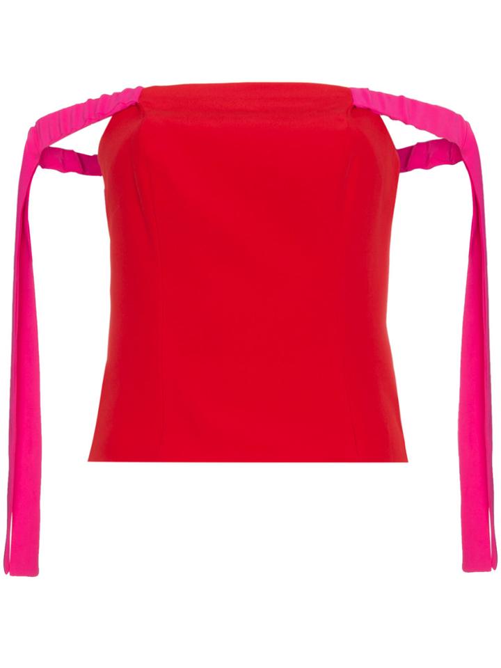 Staud Louie Top - Pink & Purple