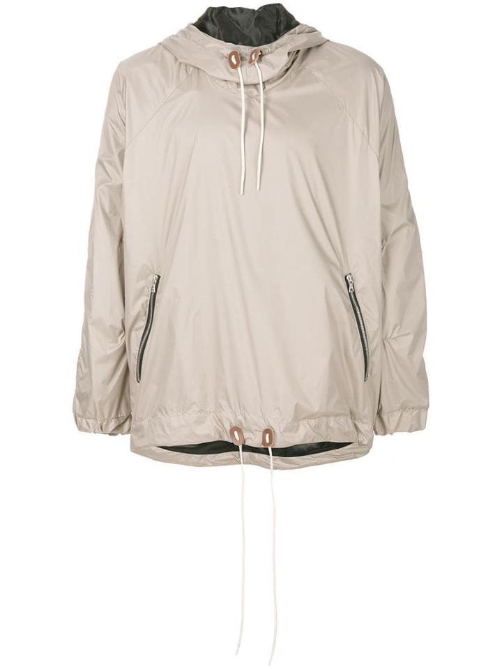 Represent Wind Breaker Hooded Jacket - Neutrals