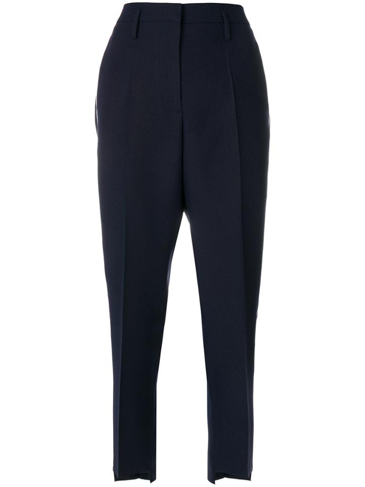 Golden Goose Deluxe Brand Cropped Straight-leg Trousers - Blue
