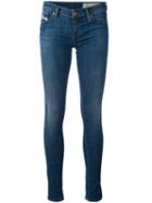 Diesel - Skinzee Jeans - Women - Cotton/polyester/spandex/elastane - 25, Blue, Cotton/polyester/spandex/elastane