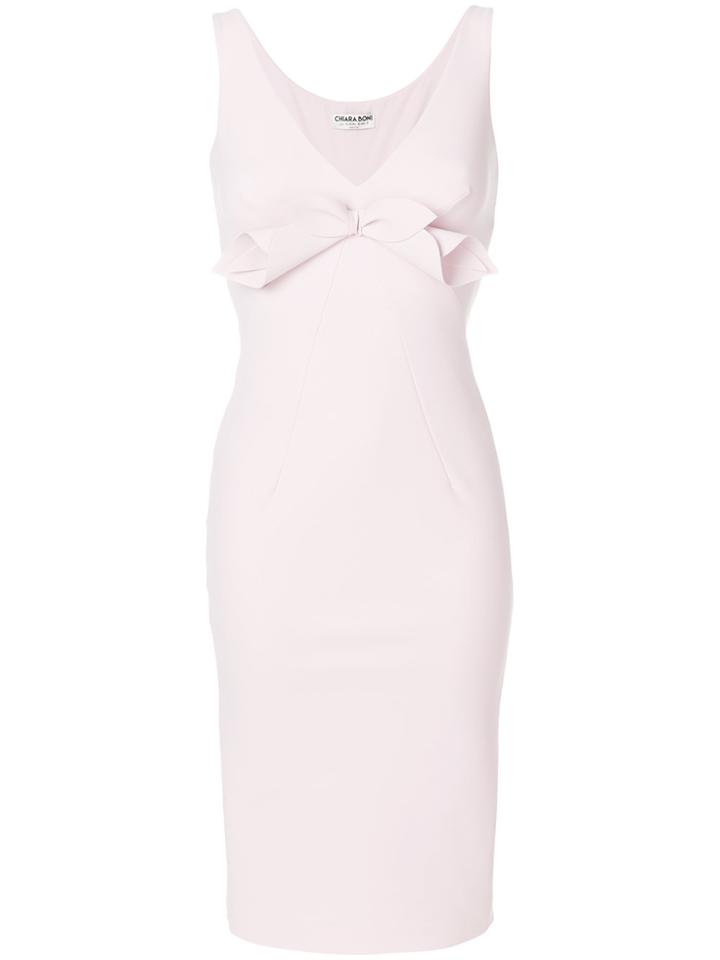 Chiara Boni La Petite Robe Ruffled Detail Dress - Pink & Purple