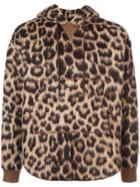 R13 Leopard Hoodie - Multicolour