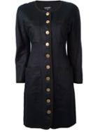 Chanel Vintage Long Jacket, Women's, Size: 44, Blue