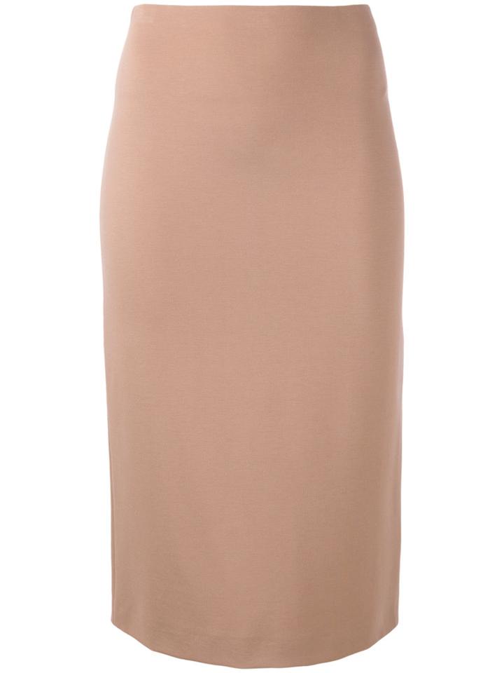 M Missoni Midi Pencil Skirt, Women's, Size: 42, Nude/neutrals, Polyamide/viscose/elastolefin