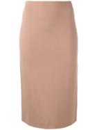 M Missoni Midi Pencil Skirt, Women's, Size: 42, Nude/neutrals, Polyamide/viscose/elastolefin