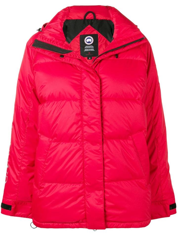 Canada Goose Oversized Padded Coat - Red