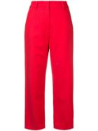 Khaite Catherine Trousers - Red