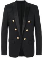 Balmain - Military Blazer - Men - Cotton/polyurethane - 46, Black, Cotton/polyurethane