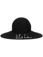 Joshua Sanders 'la' Fedora Hat, Women's, Size: Medium, Black, Wool