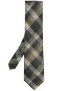 Tom Ford Check Patterned Tie - Green