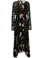 Preen By Thornton Bregazzi Mixed Print Maxi Dress