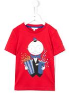 Little Marc Jacobs Popcorn Print T-shirt, Boy's, Size: 10 Yrs, Red