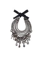Night Market Beaded Necklace - Brown