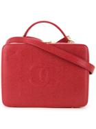 Chanel Vintage Box Vanity Tote - Red