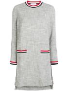 Thom Browne Striped Trim Dress - Grey