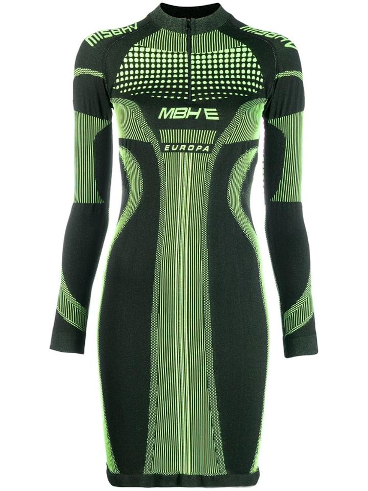 Misbhv Active Future Knitted Dress - Green