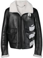 Off-white Zipped Printed Jacket - Black