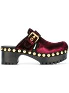 Car Shoe Studded Mules