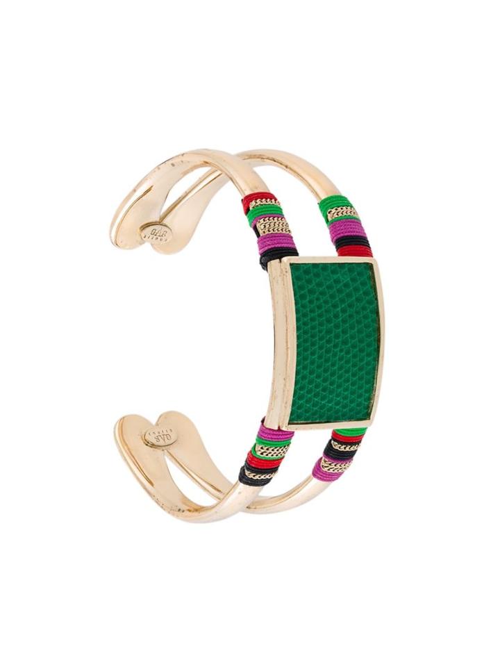 Gas Bijoux 'massai' Double Bracelet, Women's, Metallic