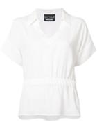 Boutique Moschino Elasticated Waist Shirt - White
